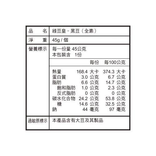 福氣好綠豆皇