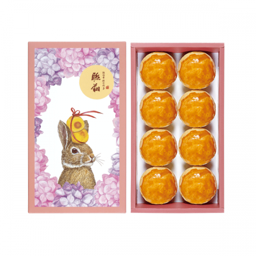 花兔禮盒B(綠豆蛋黃)